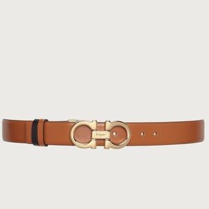 Salvatore Ferragamo Reversible and Adjustable Gancini belt